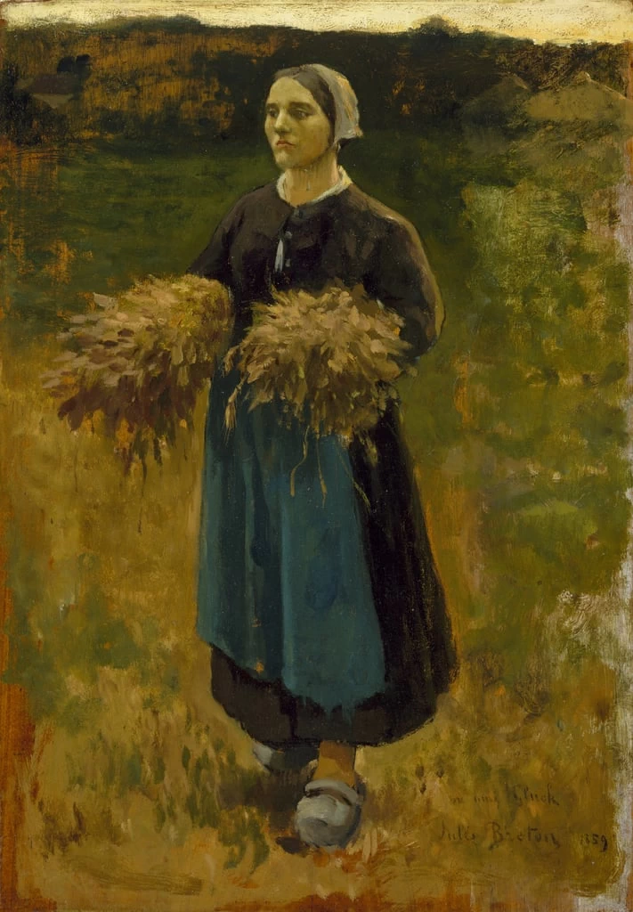 La spigolatrice, 1859 - Museum of Fine Arts, Houston, Texas